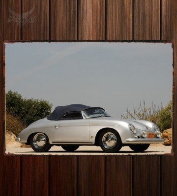 Металлическая табличка Porsche 356 1600S Speedster